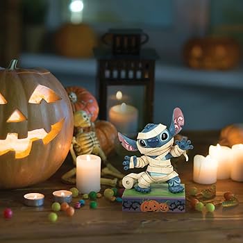 【ディズニーオークション】ハロウィン　スティッチ　マミー　レア　ピンバッジ ディズニーオークション】ハロウィン スティッチ マミー レア